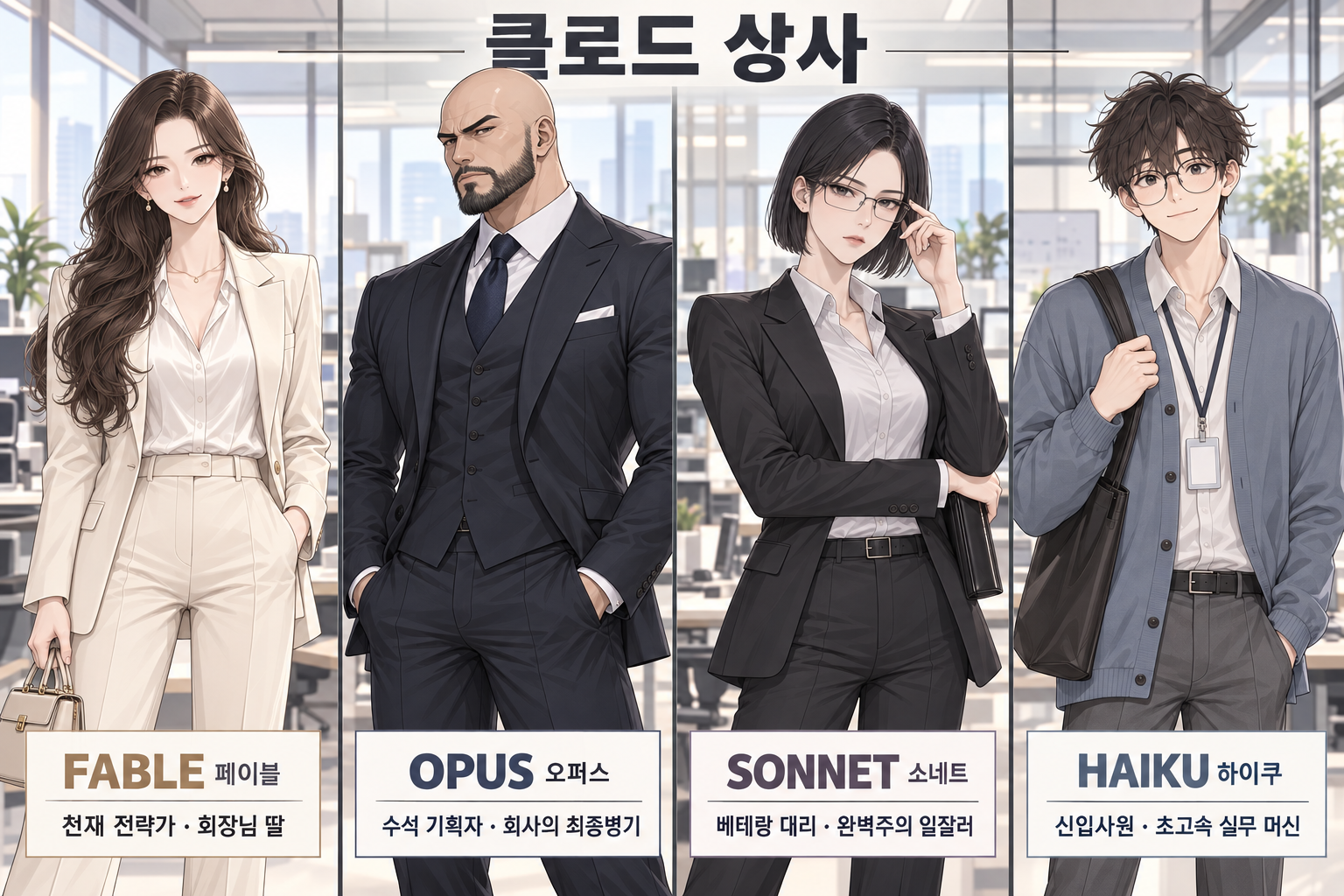 클로드 상사 등장인물 소개