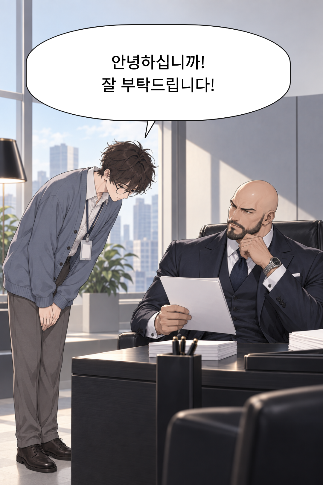 1화 오늘부터, 내 자리 · 17컷