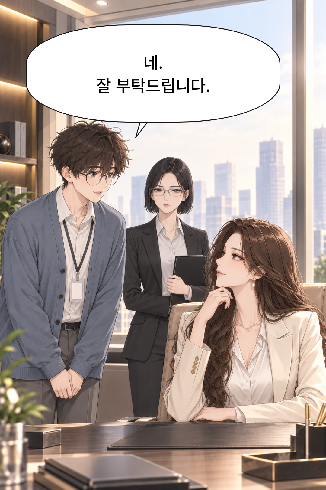 1화 오늘부터, 내 자리 · 32컷