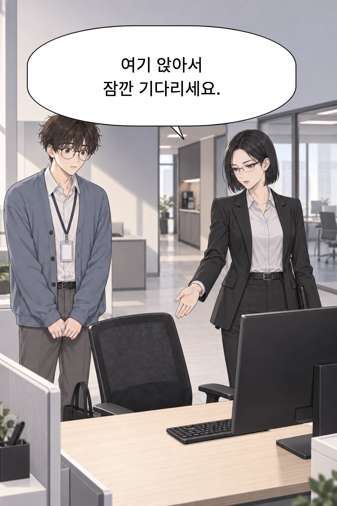 1화 오늘부터, 내 자리 · 33컷