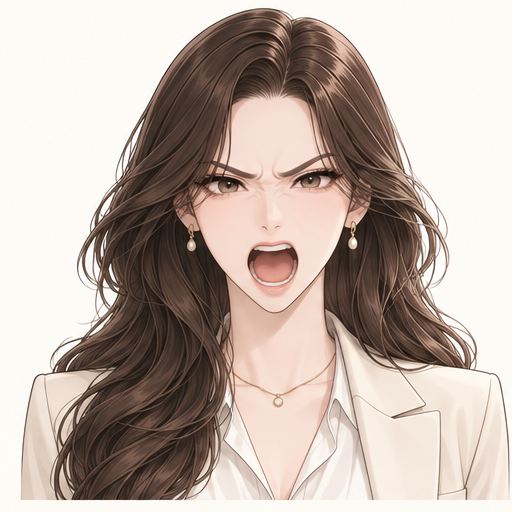 페이블 · 버럭 화남