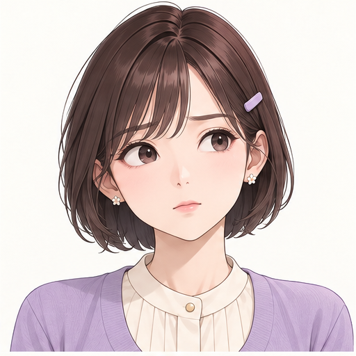 루나 · 생각에 잠김